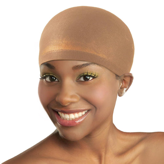DONNA STOCKING WIG CAPS FOR WOMEN HAIR CAP, WIG HEAD, HAIR NET 2pcs 3PACK
