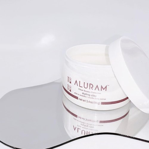 ALURAM Hair Styling Clay - Soft Satin Finish for All Hair Types | Clean Beauty, 3.4 Fl Oz