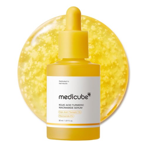 Medicube Kojic Acid Turmeric Serum - Soothing & Brightening Capsules for Troubled Skin | 1.01 fl. oz.