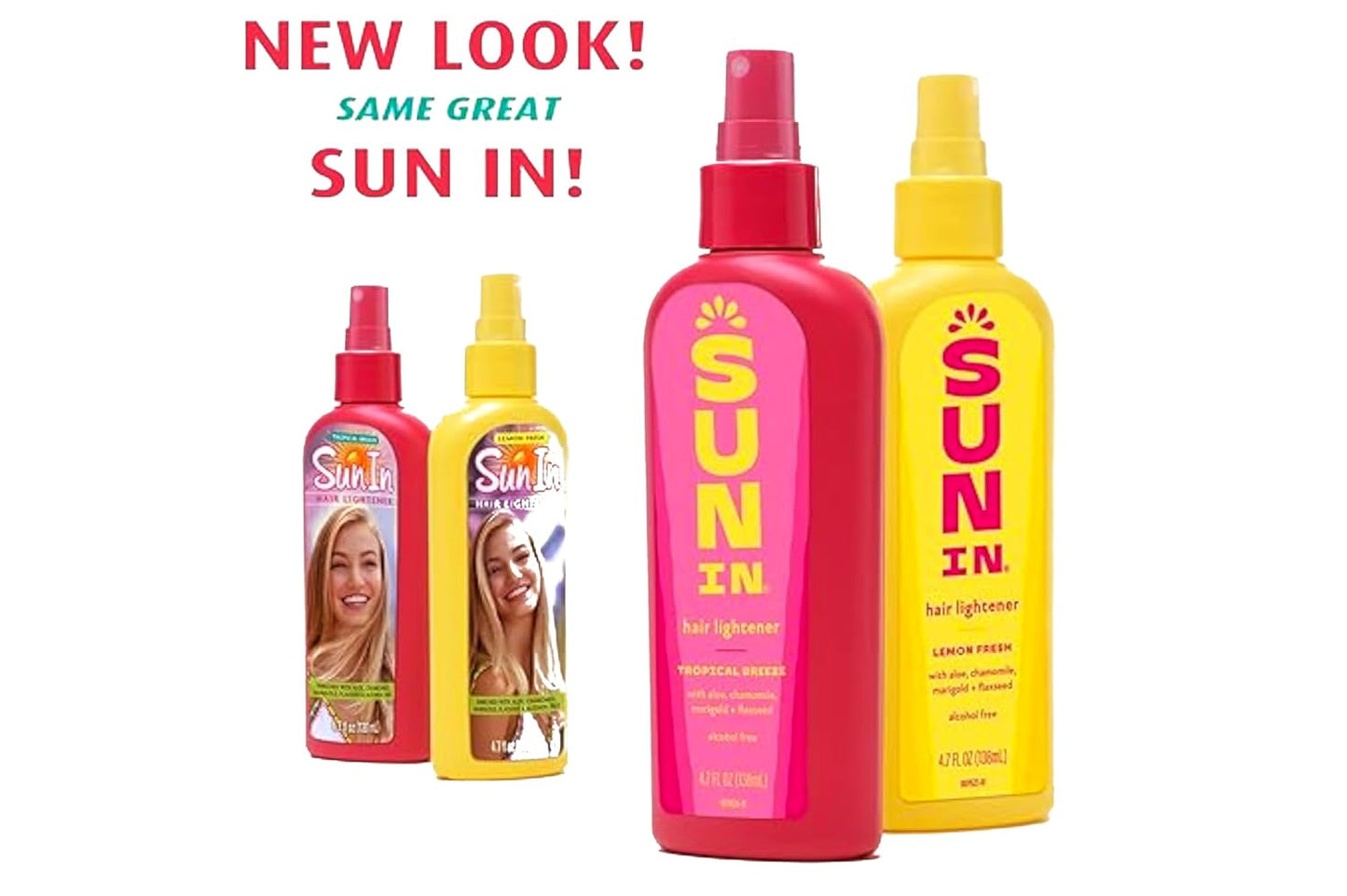 Skiennix Sun In Hair Lightener - Tropical Breeze & Lemon Fresh Formula for Radiant Highlights