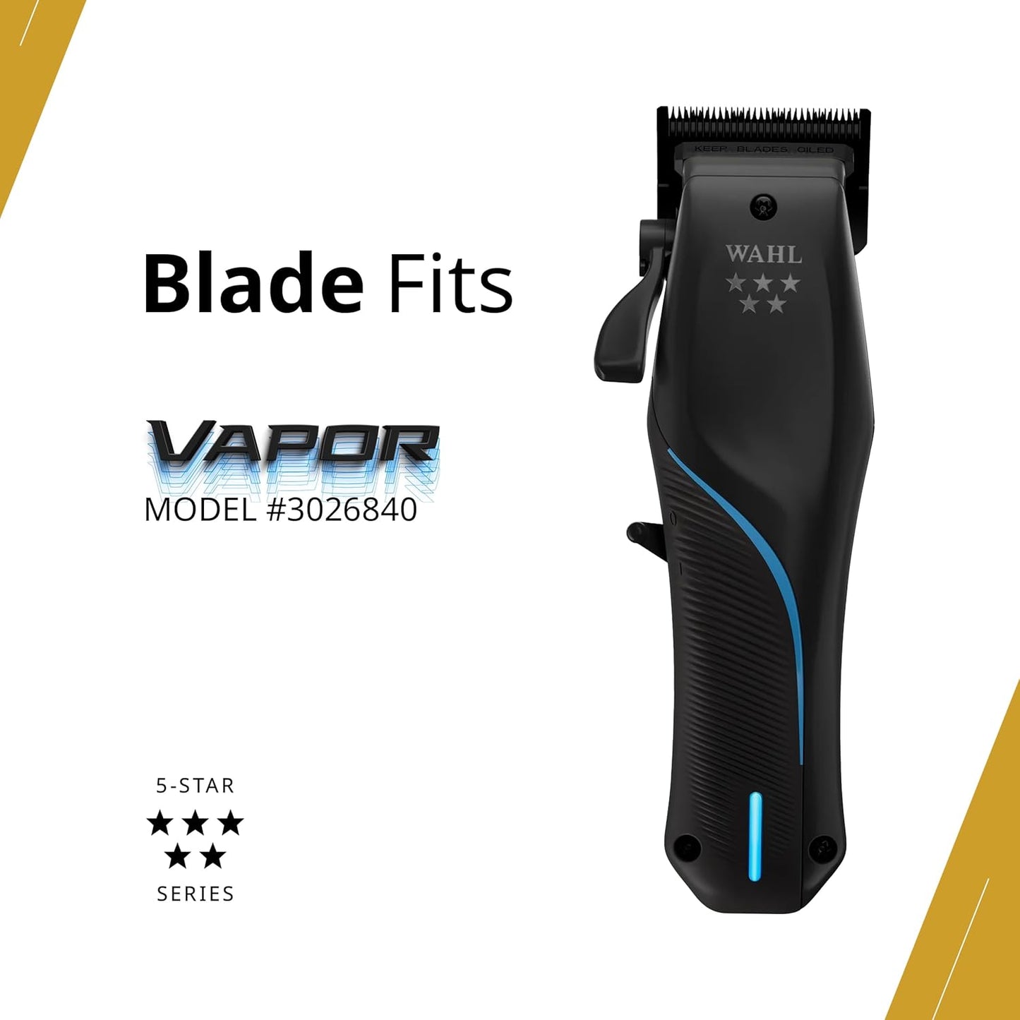 Wahl Professional F32 Fadeout Blade - High-Precision Replacement for 5-Star Vapor Clipper