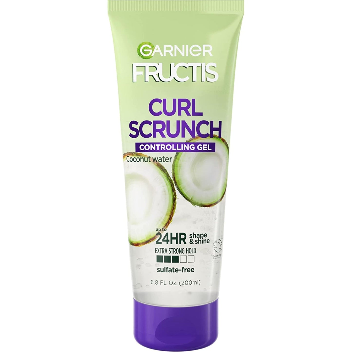 Garnier Fructis Style Curl Scrunch Controlling Gel 6.8 oz (Pack of 6)