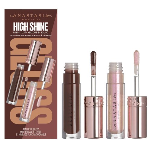 Anastasia Beverly Hills - High-Shine Mini Lip Gloss Duo | Perfect for On-the-Go Glam