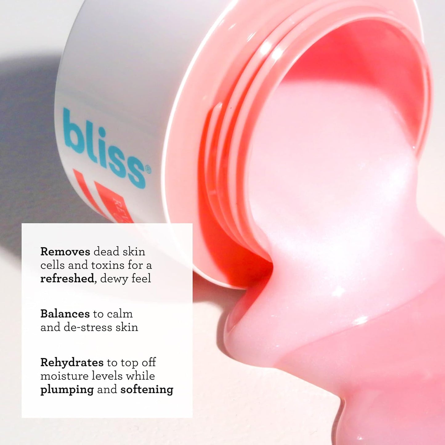 Bliss What A Melon Overnight Facial Mask - Reviving Hydration & Nourishment - 1.7 Oz - Vegan & Cruelty-Free