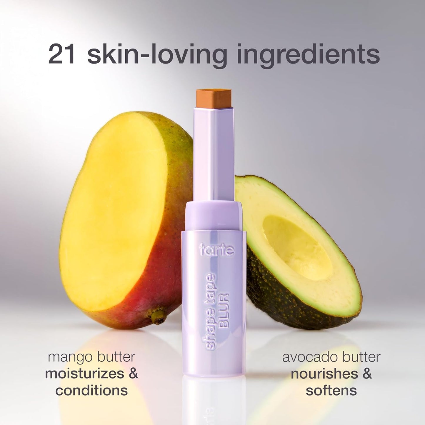 Tarte Shape Tape Blur Concealer Stick - Full Coverage, Crease-Proof Makeup with Diamond-Shaped Precision Tip