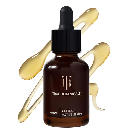 True Botanicals Chebula Active Serum - Anti-Aging Face Serum for Fine Lines & Wrinkles | 1 fl oz | Vegan & Natural