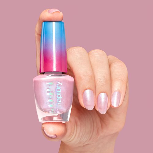 OPI RapiDry Speed Date Me | Semi-sheer Soft Pink Shimmer Quick Dry Nail Polish | Vegan, Smudge Proof, Fast Drying