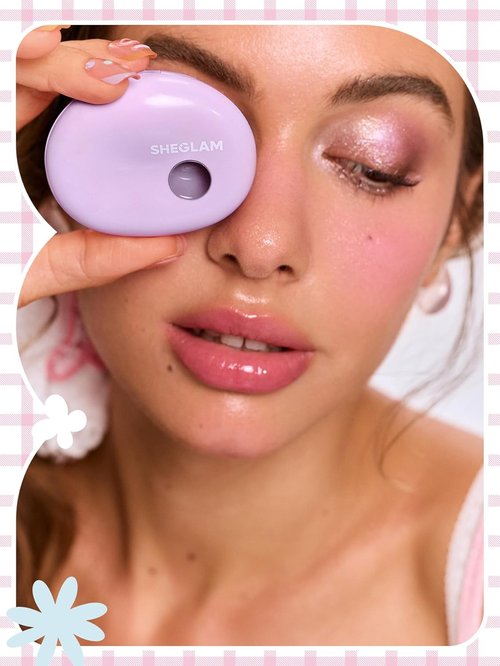 **SHEGLAM Bubble Glow Blush Bar - Silky Shimmer Blush Makeup for Radiant Cheeks**