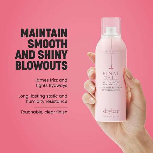 Drybar Final Call Frizz Control Mist - Tame Flyaways & Fight Frizz for Smooth, Shiny Hair | 24-Hour Control