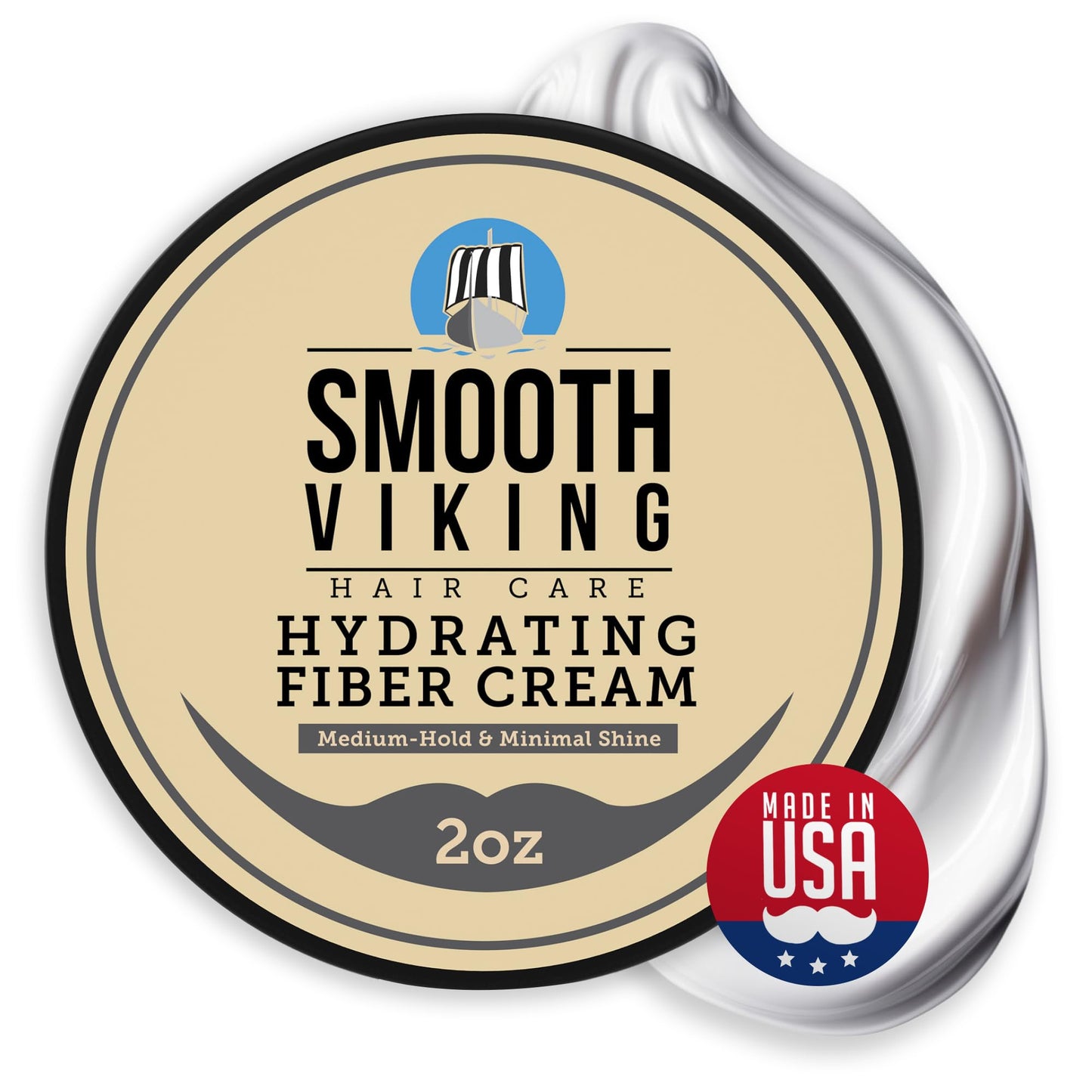 Smooth Viking Hair Styling Products for Men