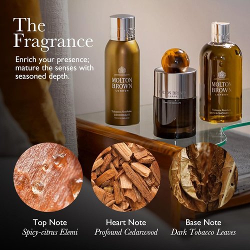 Molton Brown Tobacco Absolute Body Wash - Luxurious Scent | 10 Fl. Oz.