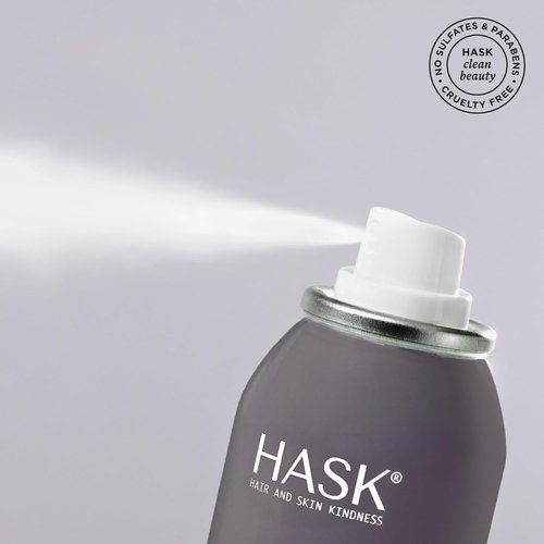 HASK Charcoal Dry Shampoo - Purifies & Detoxifies Hair, Absorbs Oil, Cruelty-Free | 8.1oz