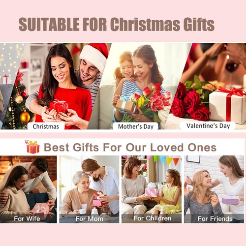 Vrose Flosi Hair Ties No Damage - Strong Stretchy SnagFree Hair Bands | Soft Nylon Thick Ponytail Holders Hair Elastics for Everyday Hairstyles | Ideal Gifts for Women Teens Girs 20pcs