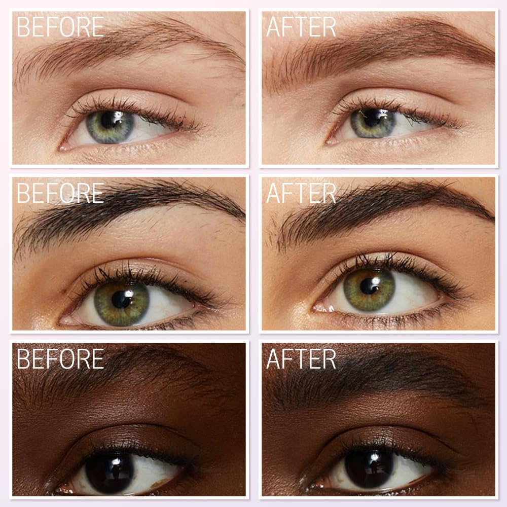 Skiennix Microblading Eyebrow Pencil - Long-Lasting, Natural-Looking Hair-Like Brows | Dark Brown
