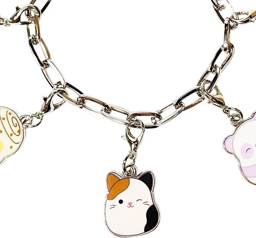 LUV HER Squishmallows Girls Add A Charm Box Set with 1 Charm Bracelet & 5 Interchangeable Charms - Ages 8+