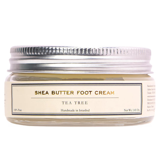 Skiennix Deep Moisturizing Foot Cream - Nourishing Tea Tree, Shea Butter & Coconut Oil | Softens & Hydrates | 1.4 Oz