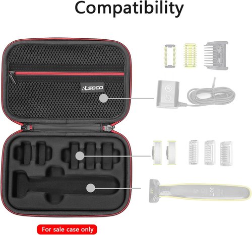 RLSOCO Hard Case for Philips Norelco OneBlade | Durable Protection for Electric Beard Trimmer & Shaver