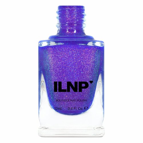 ILNP Deep End - Cobalt Shimmer Holographic Nail Polish | Long-Lasting, Eye-Catching Finish