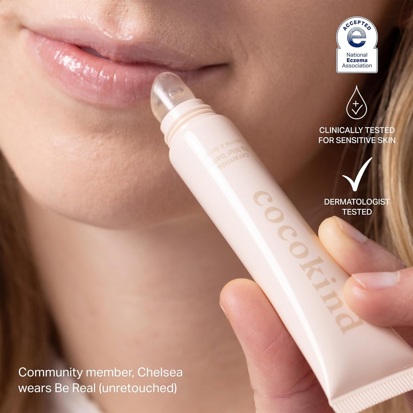 Cocokind Clear Lip Blur Balm - Hydrating & Nourishing Formula | 0.37 OZ