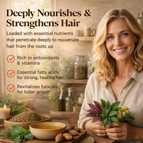 Batana Oil for Hair Growth - 100% Pure & Organic Cold-Pressed Treatment | Strengthens & Restores Hair - 60ml/2 FL.OZ