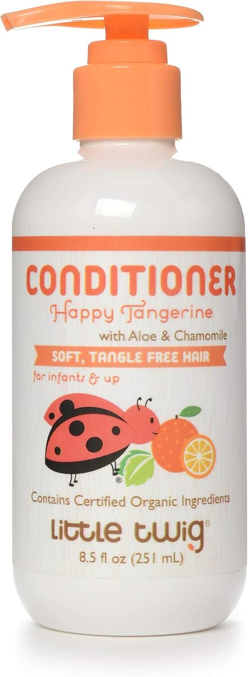 Little Twig Conditioner - Natural Plant-Derived Formula for Nourished Hair | Tangerine, 8.5 fl oz