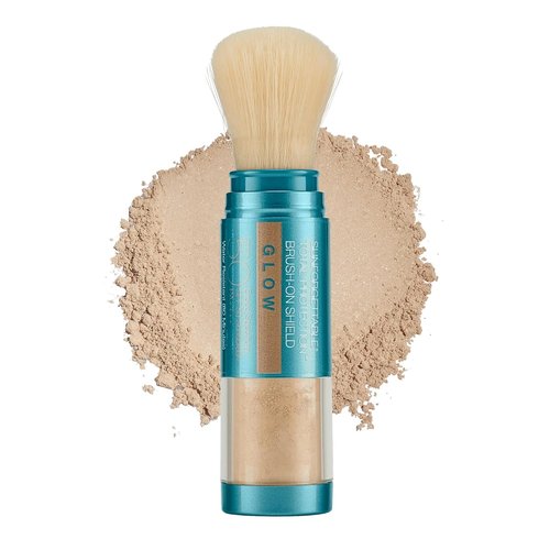 Colorescience Brush-On Sunscreen | Mineral Powder for Sensitive Skin - SPF 50 Protection