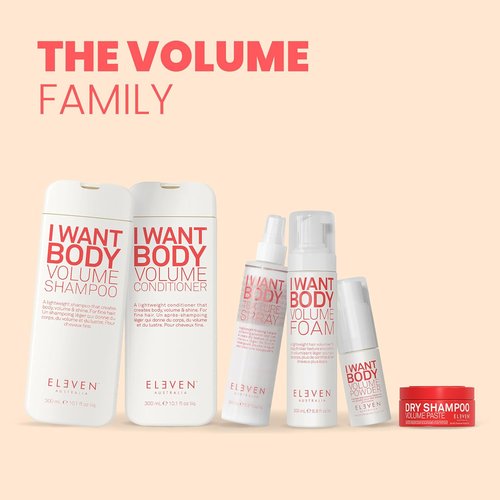 Eleven Australia I Want Body Volume Shampoo - Volumizing & Thickening Formula for Fine Hair | Sulfate-Free, Unisex