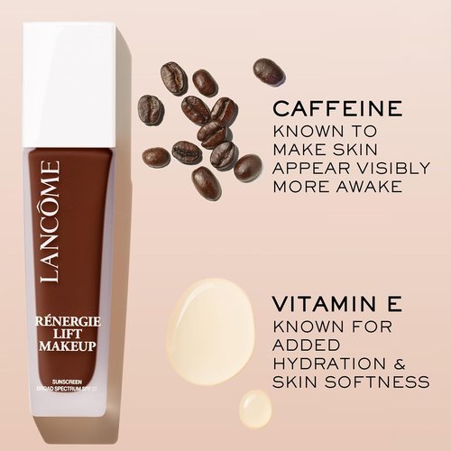 Lancôme Renergie Lift Makeup Foundation - Lightweight Hydrating Formula, SPF 27, Medium-Full Coverage, Anti-Aging & Lifting