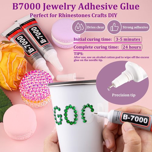 25000Pcs Resin Rhinestones for Crafting, Emerald Green 2-6mm Mixed Sizes Non Hotfix Flatback Gems with 1Pcs Glue, Bedazzling Crystal for DIY Craft Clothing Mugs Tumblers Shoes Fabric Decor Nail Art