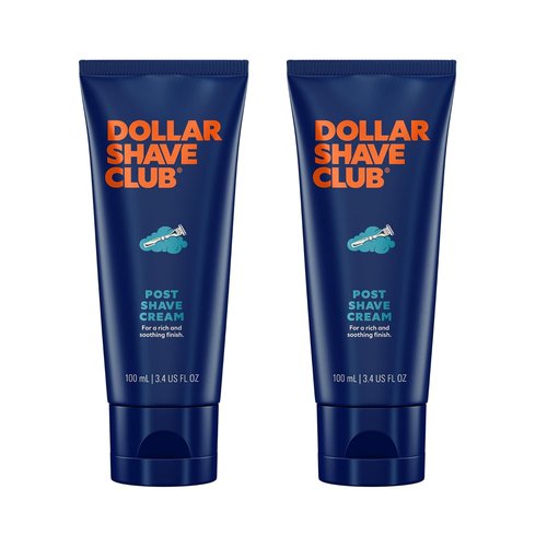 Dollar Shave Club | Hydrating Post Shave Cream | 3.4 Ounce (2 Pack) for Smooth Skin