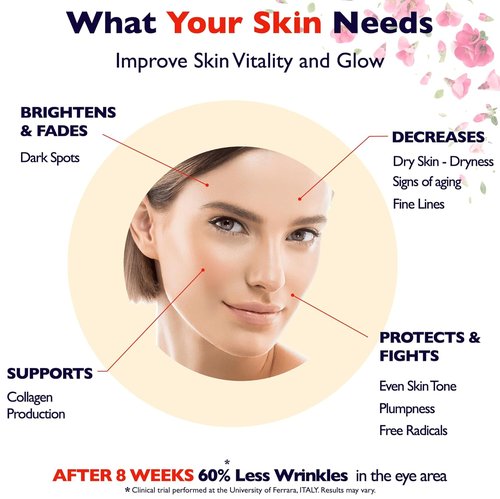 Regine Switzerland Vitamin C Serum - Anti-Aging Formula with Hyaluronic Acid & Vitamin E | 2 Fl Oz for Glowing Skin