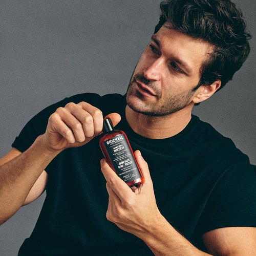 Brickell Men's Hand Cream - Maximum Strength Natural & Organic Lotion with Vitamin E | 4 Oz Unscented