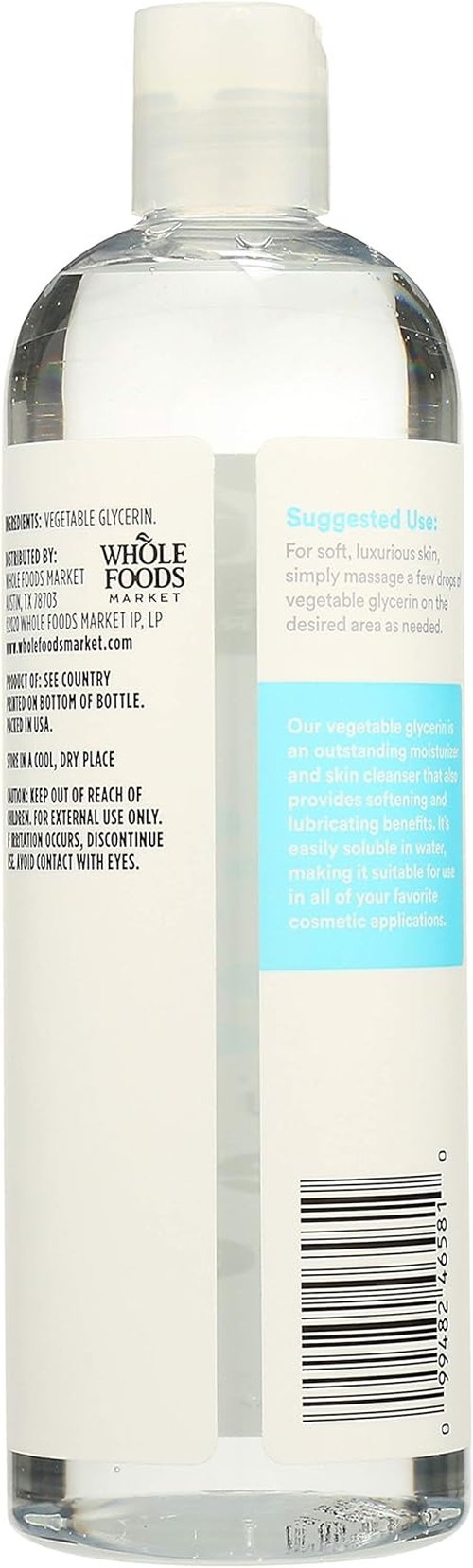 365 by Whole Foods Market - Moisturizing Vegetable Glycerin for Soft Skin | 16 Fl Oz