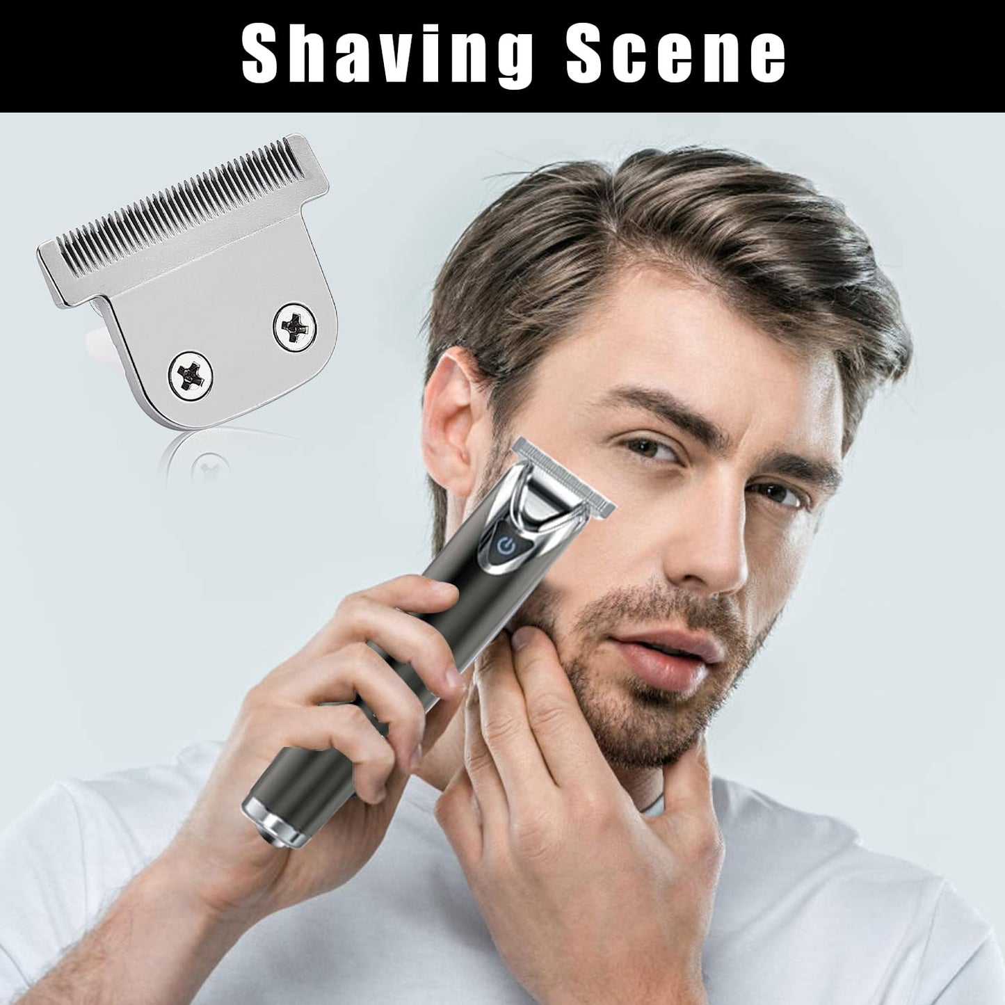 Wahl Replacement Detachable T Blade - Compatible with Trimmer Models 9864, 9864SS, 9686, 9818A, 9854L, 9876L, 9854