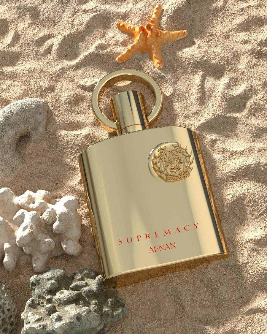 Afnan Supremacy Gold for Unisex Eau de Parfum Spray, 3.4 Ounce