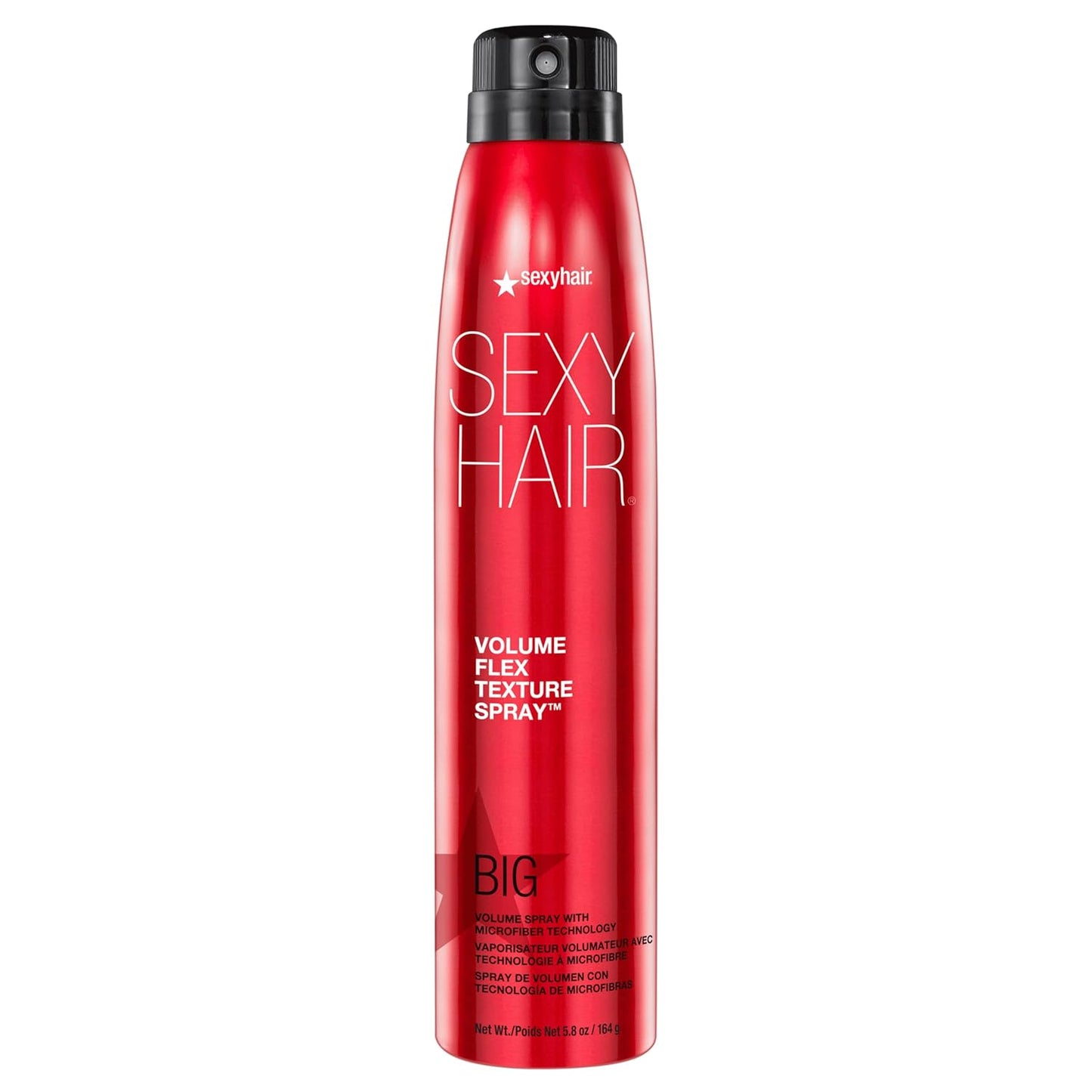 SexyHair Big Volume Flex Texture Spray - Microfiber Technology for Flexible Fullness | Up to 2x Volume