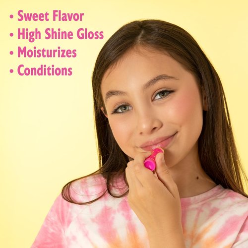 Lip Smacker Lippy Pals | Hello Kitty Flavored Lip Balm - Hydrating, Cruelty-Free, Cheerful Cherry Flavor