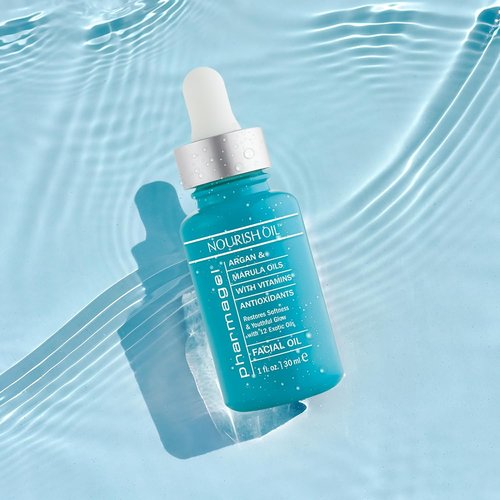 Pharmagel Nourish Facial Oil - Anti-Aging Face Oil with 12 Exotic Oils for Dry Skin Relief | 1.0 fl. oz.