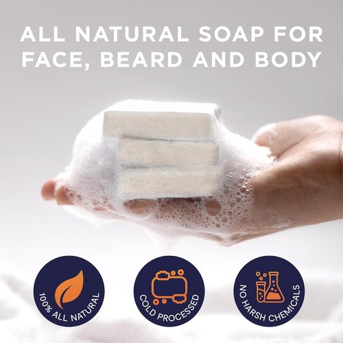 Mr. Tropical Cedar Citrus Men's Soap Bar - Handmade Natural Soap with Organic Ingredients | 5.5 Oz