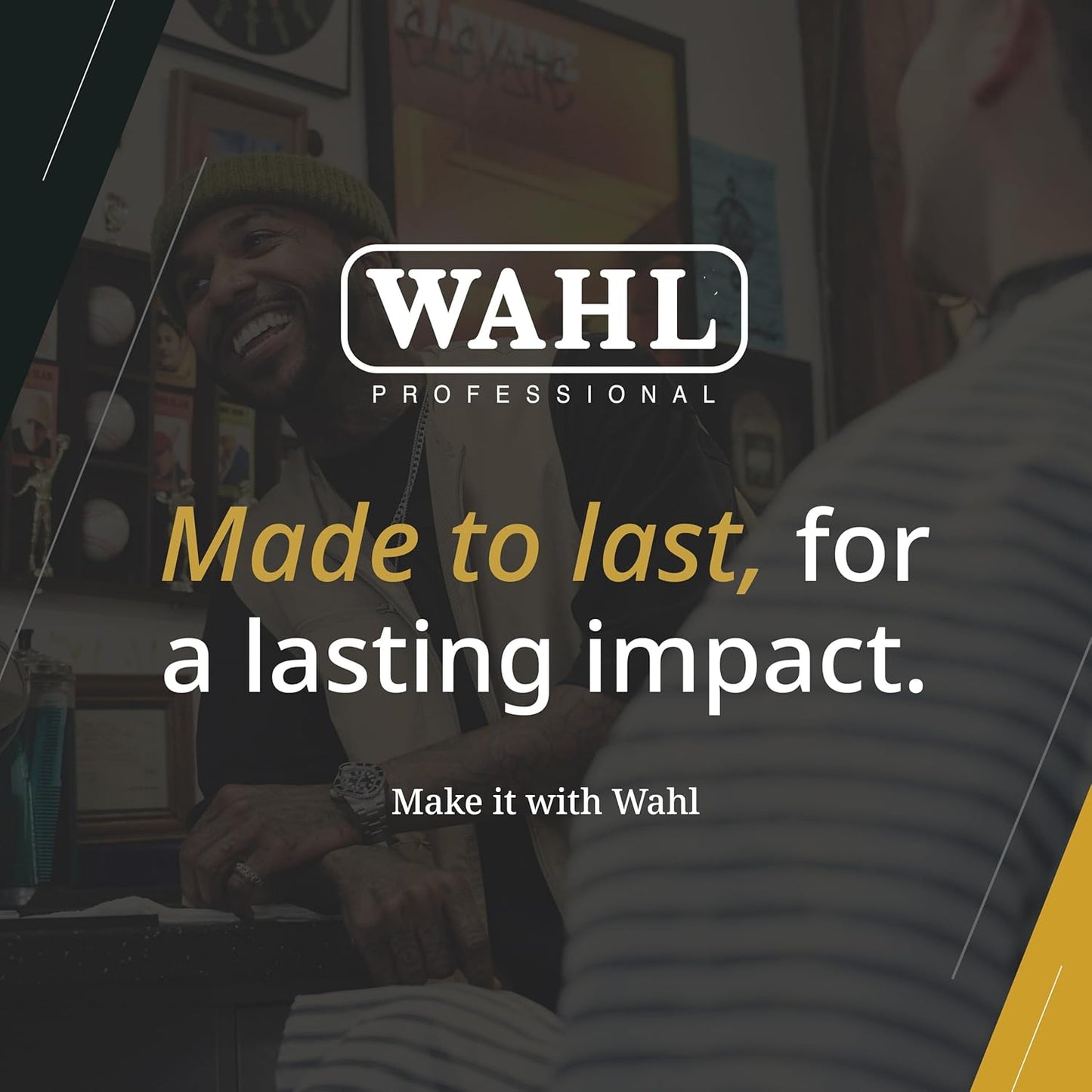 Wahl Professional Super Taper II Hair Clipper - Adjustable Blade for Precision Cutting | Silver Finish