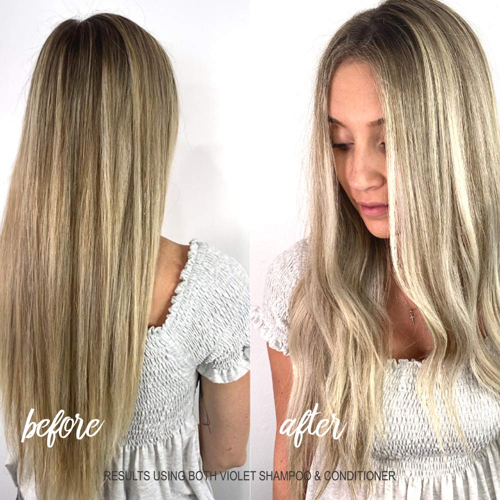 Surface Hair - Pure Blonde Violet Conditioner | Nourishing Formula for Radiant, Bright Hair