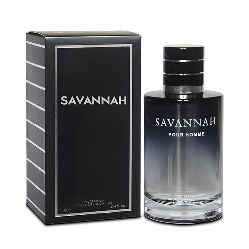 AFLUXE Men's Cologne - Savannah Bold Scent Eau de Toilette | 3.4 Fl Oz Everyday Fragrance