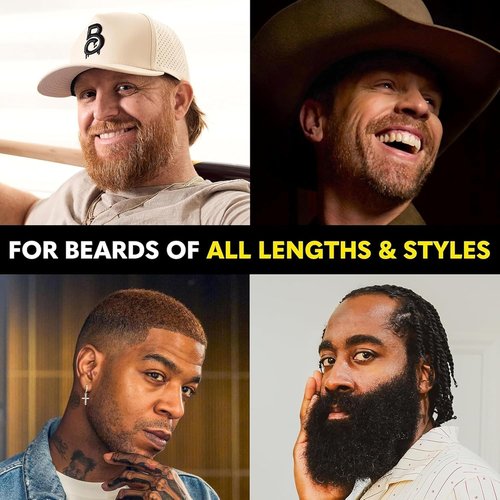 Beard Club Beard Wash & Conditioner Set - Hydrating Facial Hair Shampoo & Leave-In Conditioner for Men