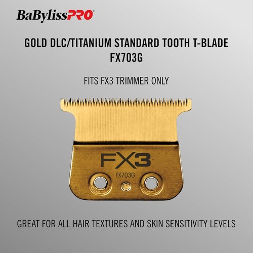 BaBylissPRO FX3 Replacement Blades - Precision Standard Tooth Design for Superior Cutting Performance
