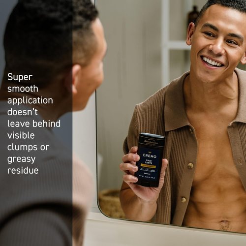 Cremo Palo Santo Deodorant for Men - Aluminum-Free, 48-Hour Odor Protection | 2.65oz