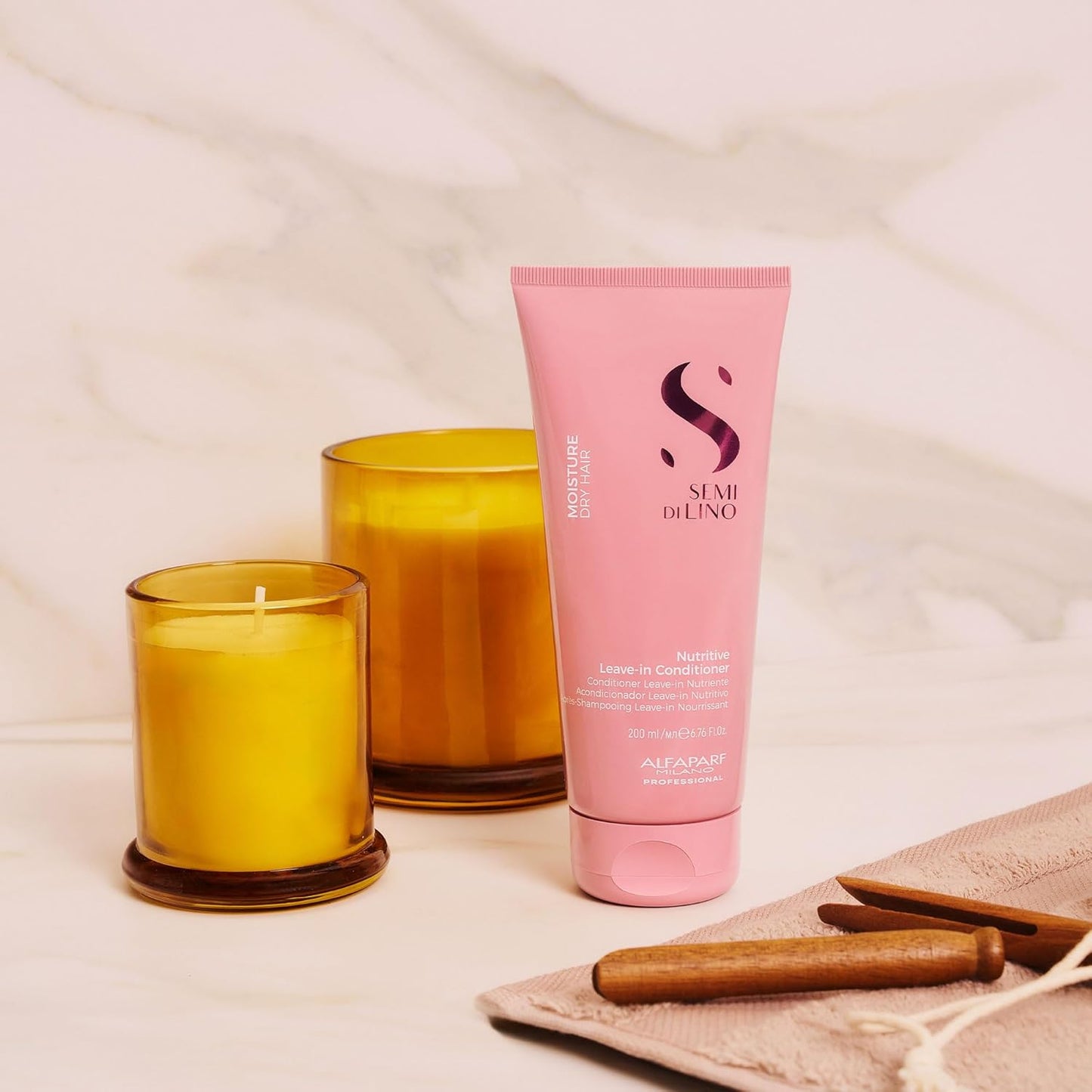 Alfaparf Milano Moisture Nutritive Leave-In Conditioner - Sulfate & Paraben Free for Dry Hair | Professional Salon Quality