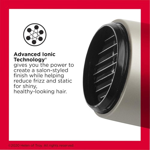 Revlon Turbo Hair Dryer - 1875 Watts for Maximum Shine & Fast Drying | Sleek Silver Design