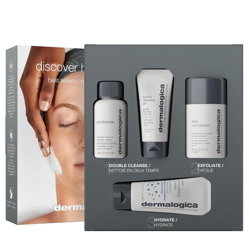 Dermalogica Healthy Skin Discovery Kit - Cleanse, Exfoliate & Moisturize for Radiant Skin