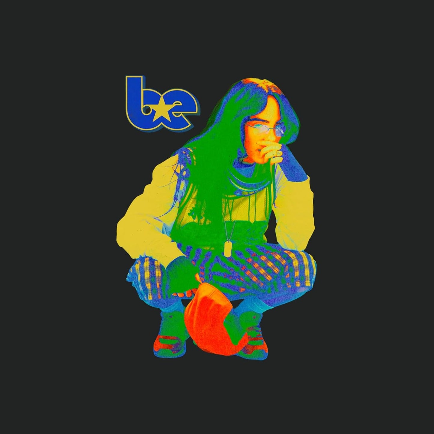 Billie Eilish T-Shirt - Hit Me Hard and Soft | Black Short Sleeve Graphic Tee for Adults