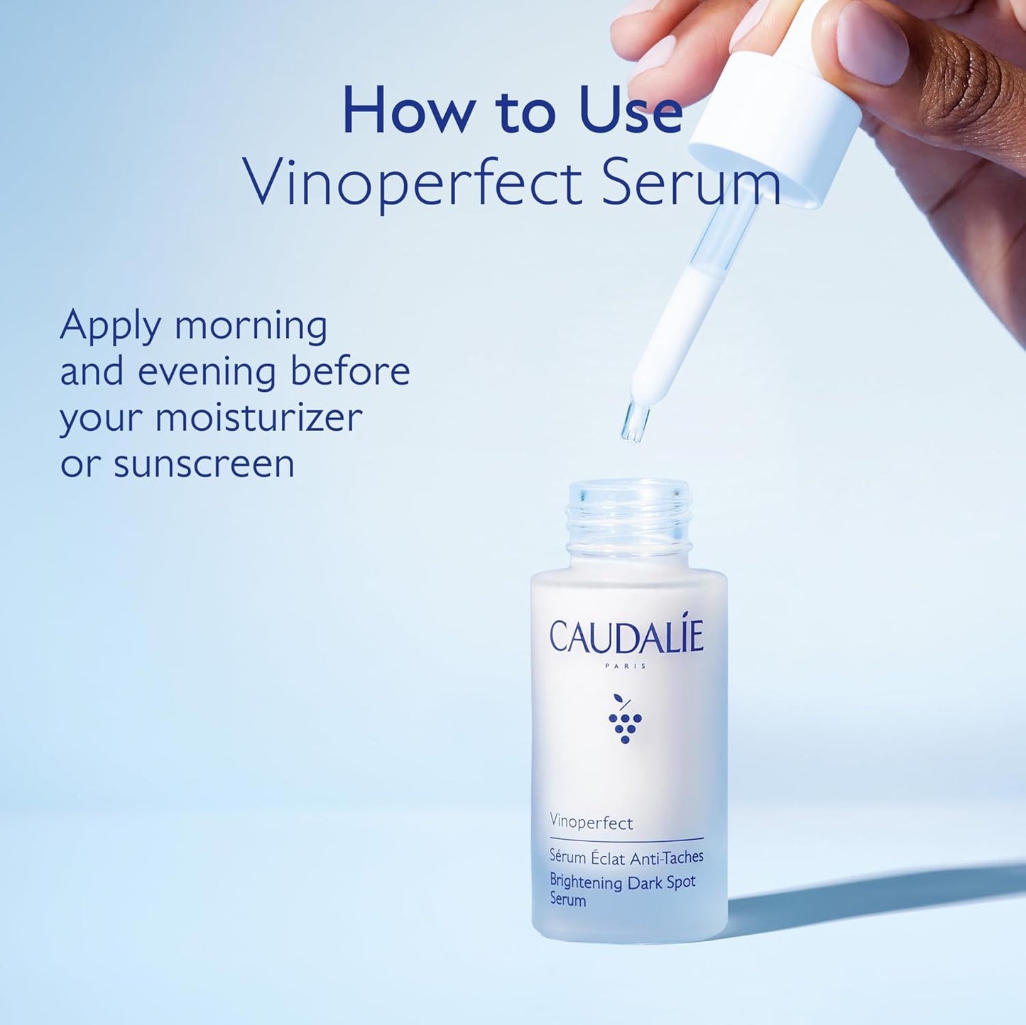 Caudalie Vinoperfect Brightening Dark Spot Serum | 62x More Effective Than Vitamin C for Even Skin Tone